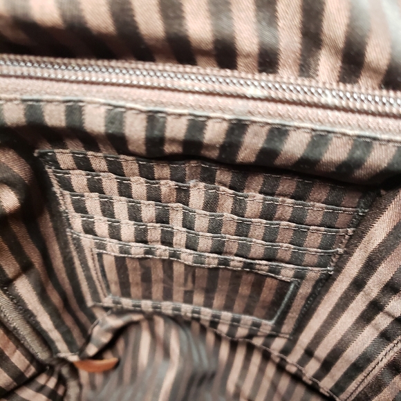 Jack Georges Vintage 'Voyager Collection' Backpack/Crossbody Bag in  Honey Brown - Picture 11 of 15